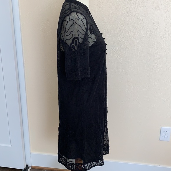 LUCKY BRAND Black lace dress - Picture 6 of 10
